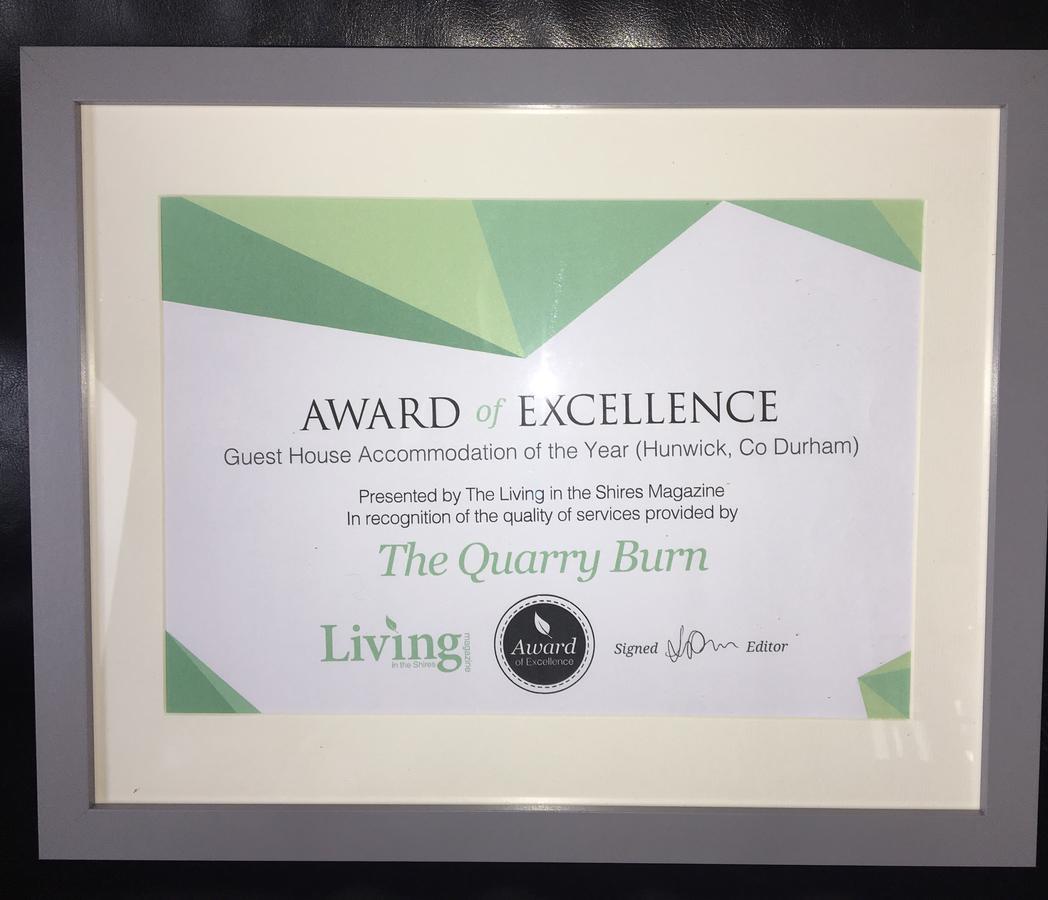 The Quarry Burn Guest House & Restaurant Hunwick Εξωτερικό φωτογραφία